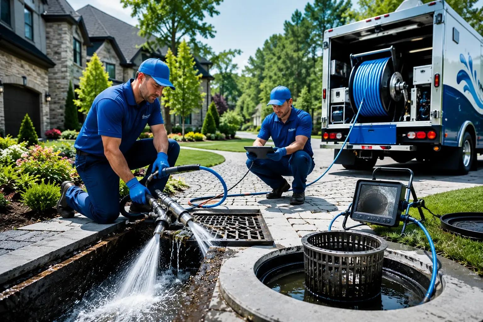 Local outdoor drain cleaning professionals in Jeffersonville, KY